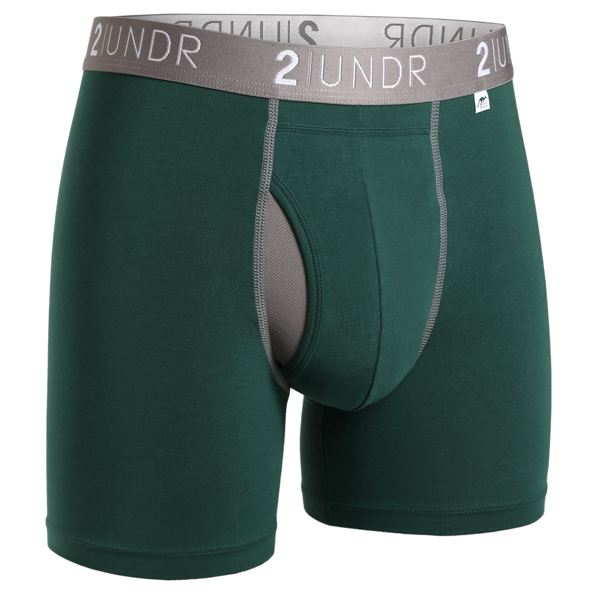Swing Shift 6" Boxer Brief - Dark Green