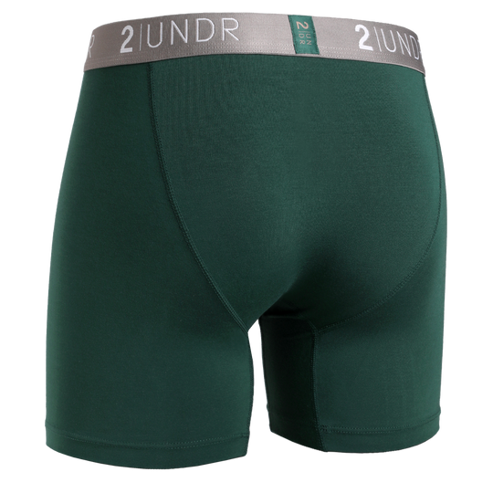 Swing Shift 6" Boxer Brief - Dark Green
