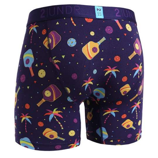 Swing Shift 6" Boxer Brief - Pickle Paradise