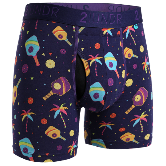 Swing Shift 6" Boxer Brief - Pickle Paradise