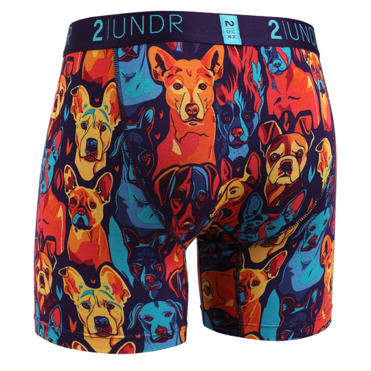 Swing Shift 6" Boxer Brief - Mans Best Friend
