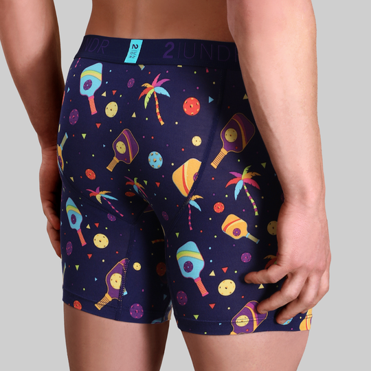 Swing Shift 6" Boxer Brief - Pickle Paradise