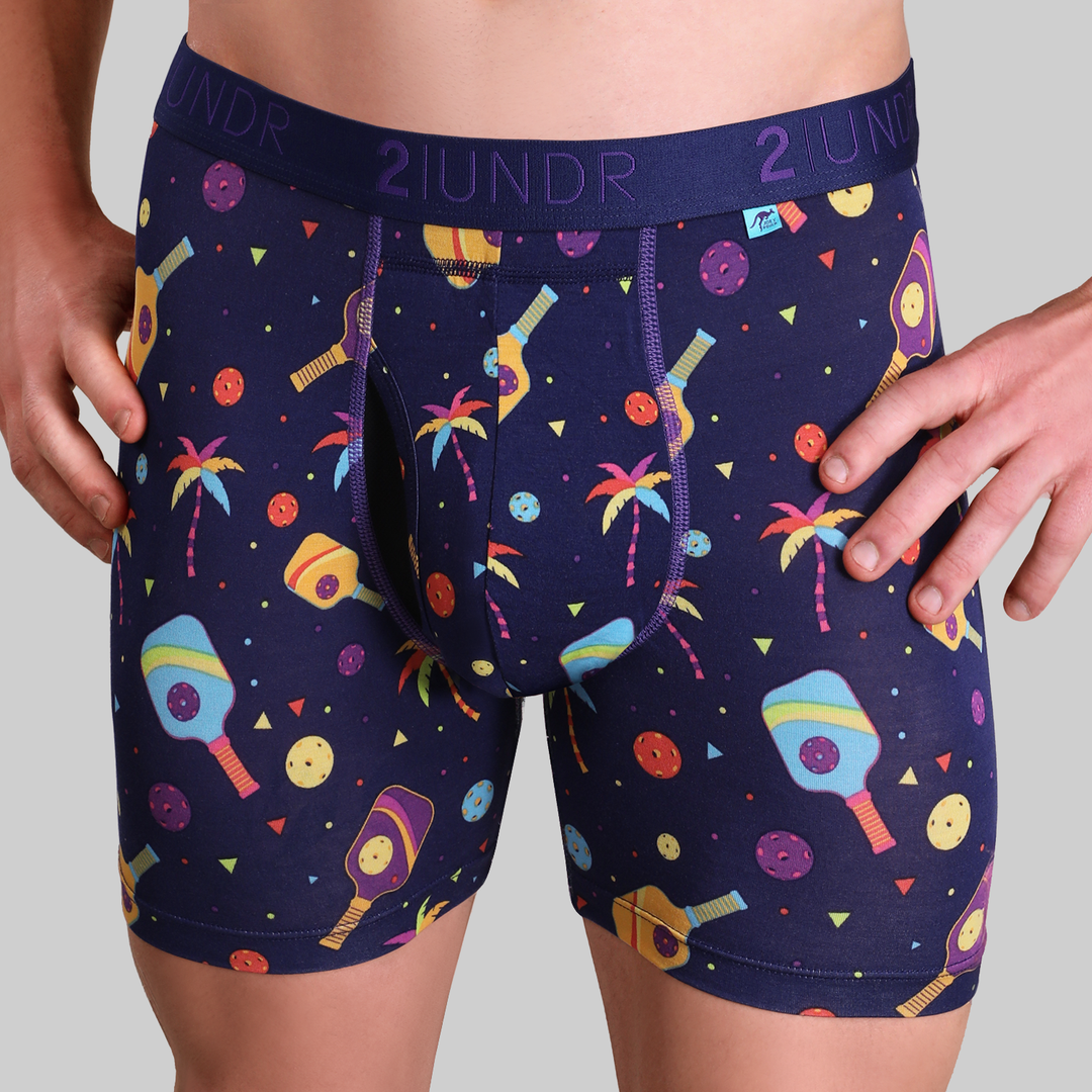 Swing Shift 6" Boxer Brief - Pickle Paradise